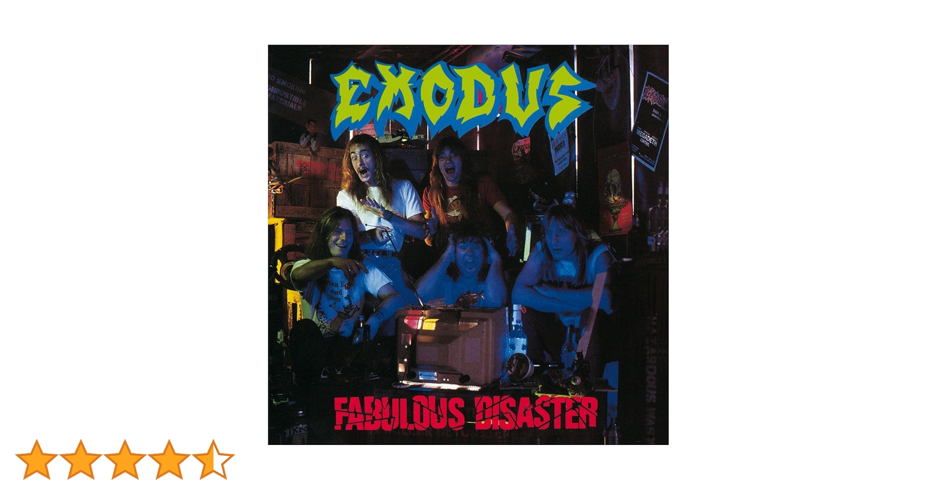 新品 EXODUS / FABULOUS DISASTER 2LP 180g Exodus Fabulous Disaster Vinyl Record
